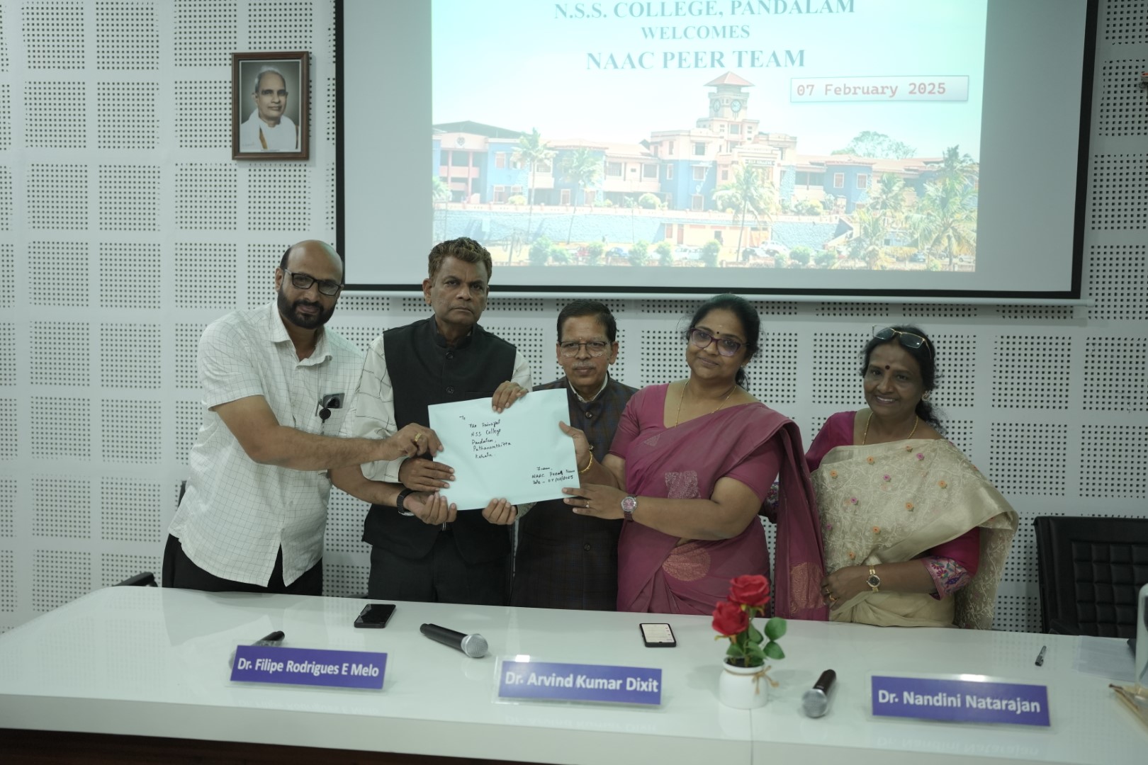 NAAC Peer Team Visit 2025